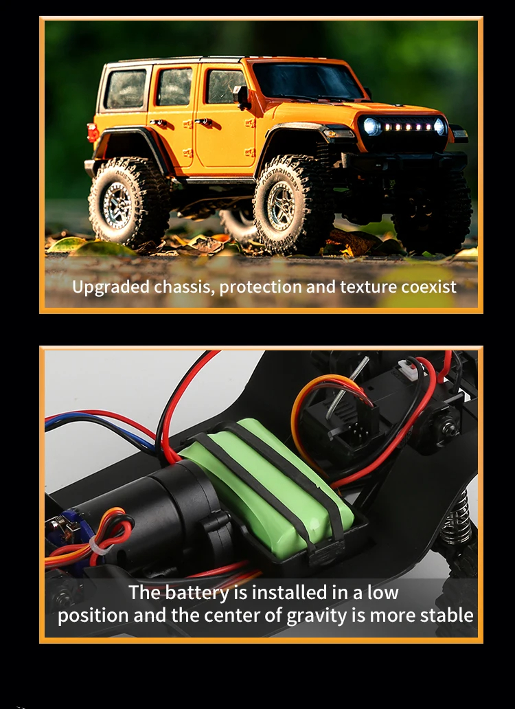 JJRC C8801 1/18 2.4Ghz 4WD Off-road RC Crawler